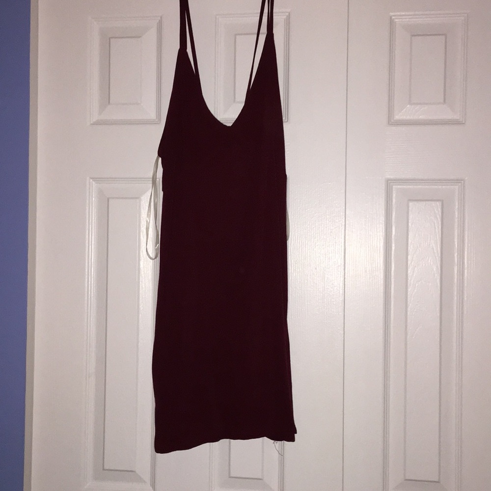 BRAND NEW MAROON PACSUN DRESS